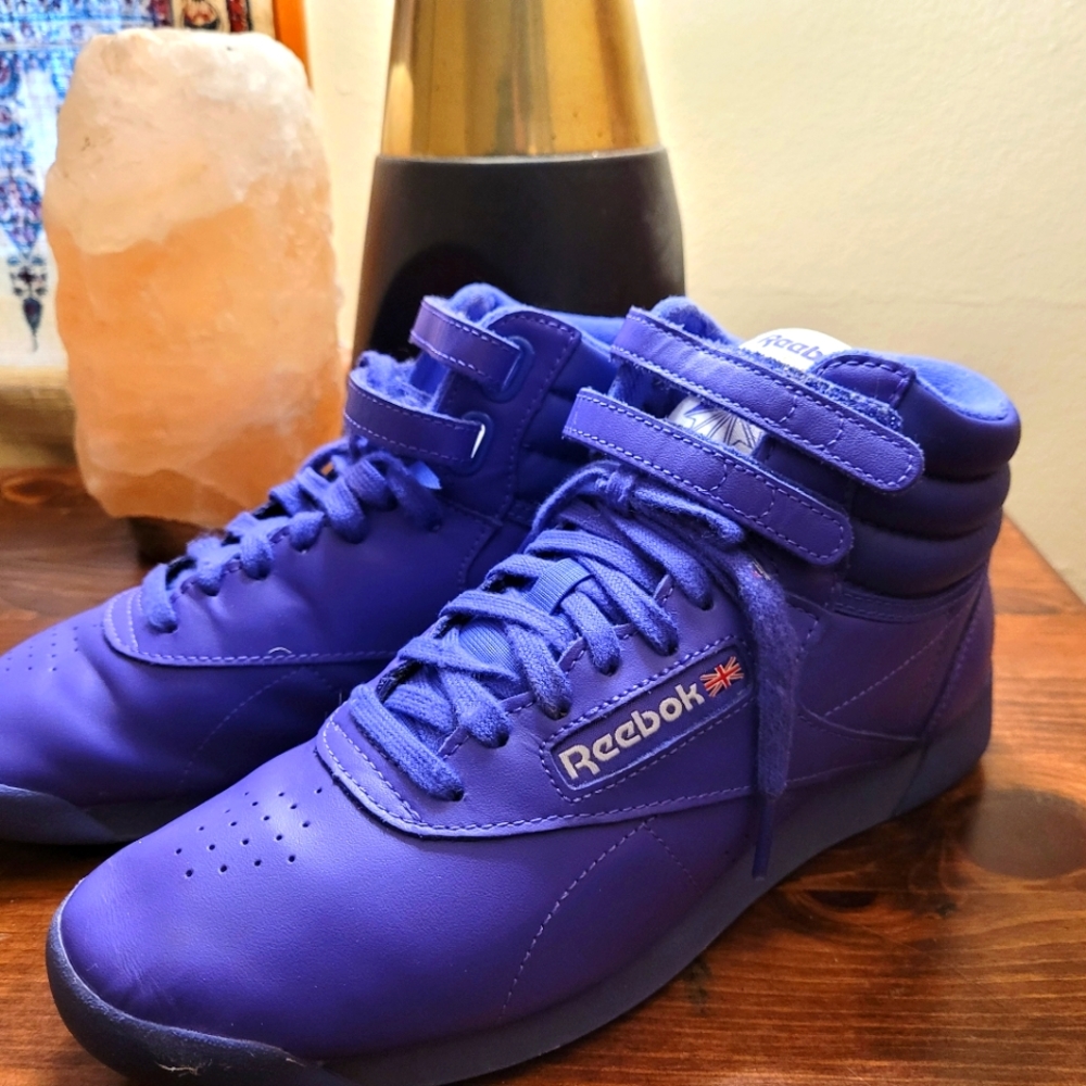 Purple old school reebok